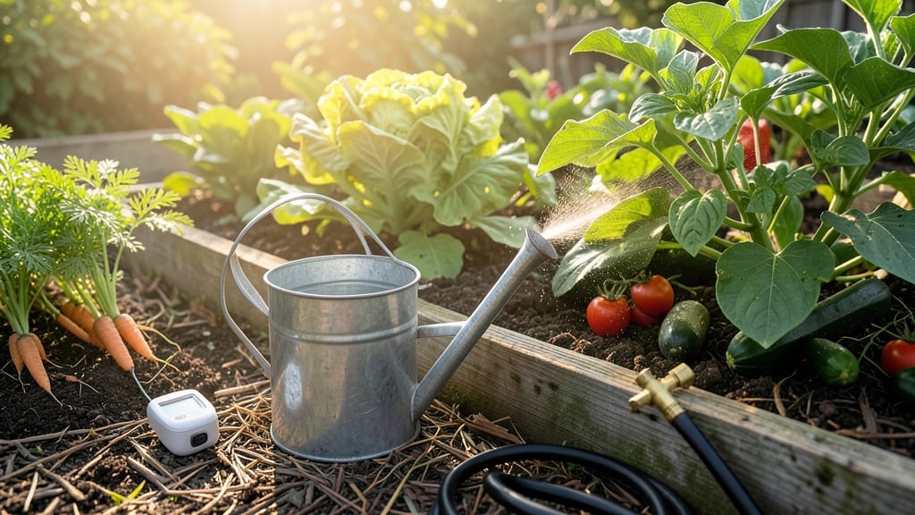 How Much Water Does a Vegetable Garden Need: Deep Watering Schedule by Plant Type