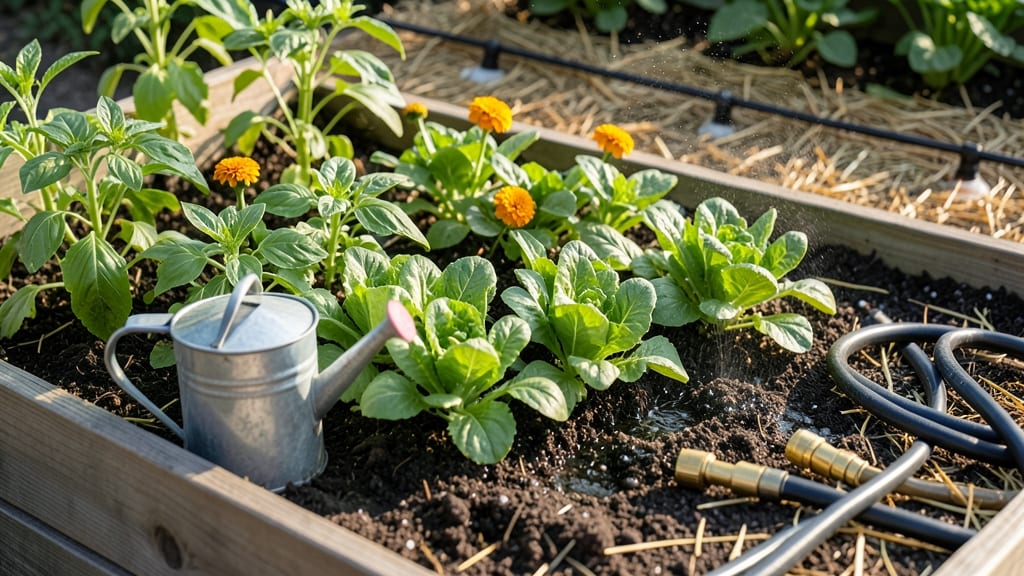 Garden Bed Watering: Smart Timing Tricks to Save Water & Boost Growth