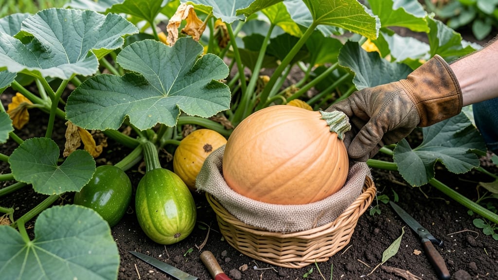 When to Pick Squash From Garden: 3 Finger-Deep Tendril Test for Peak Ripeness