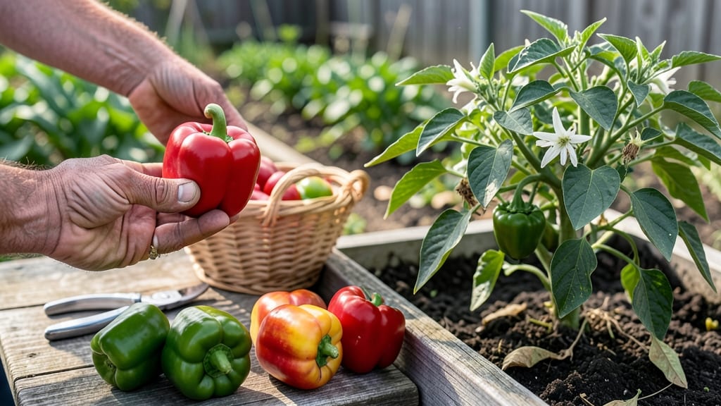 When to Pick Peppers From Garden: Color-Check Guide for Perfect Flavor