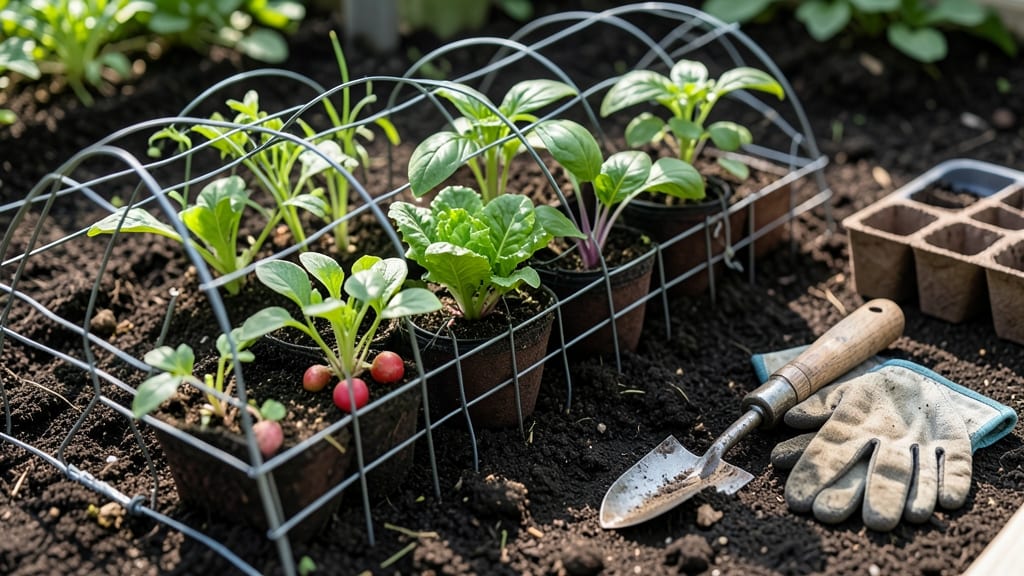 Chicken Wire Vegetable Gardens: Durable Fencing for Pest-Proof Raised Beds