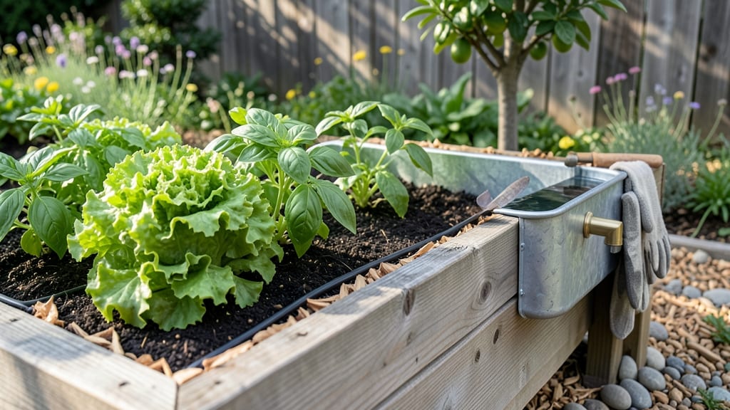 Water Trough Raised Garden Beds: DIY Plans for Self-Watering, Space-Saving Grows