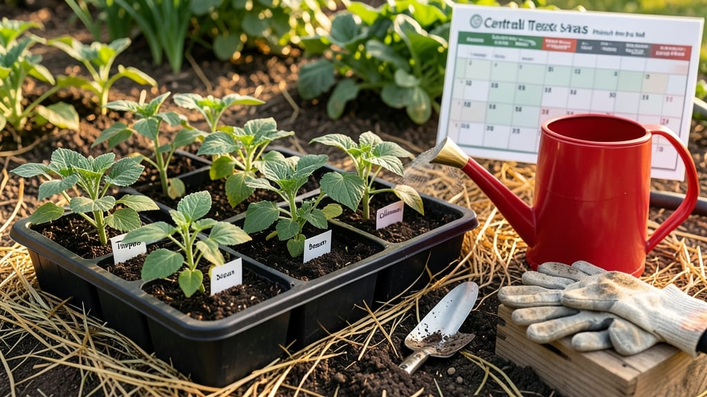 When to Plant a Garden in Central Texas: Exact Dates by Crop Type for Zero-Frost Risk