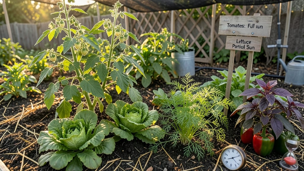 How Many Hours of Sunlight Does a Vegetable Garden Need: Crop-by-Crop Guide for Maximum Yield