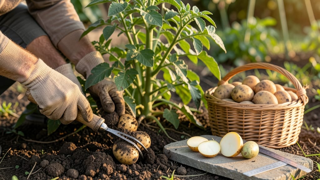 When to Harvest Potatoes From Garden: Blossom End Signals & Soil Tests That Never Fail