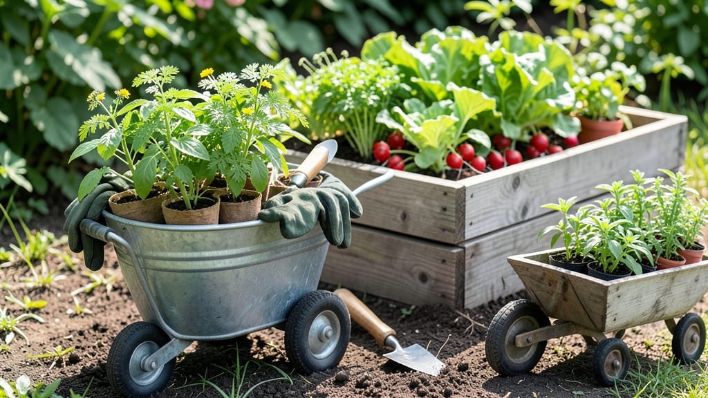 Wheeled Bucket Garden: Space-Saving Setup and Planting Guide