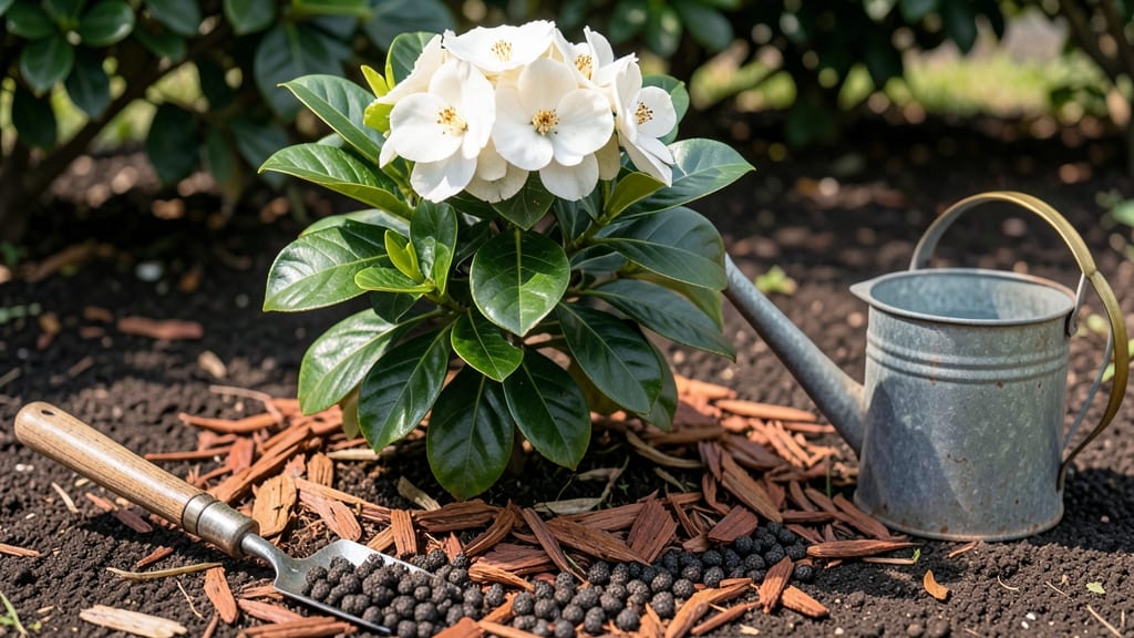 Natural Fertilizer for Gardenias: Boost Blooms with Eggshells and Coffee Grounds