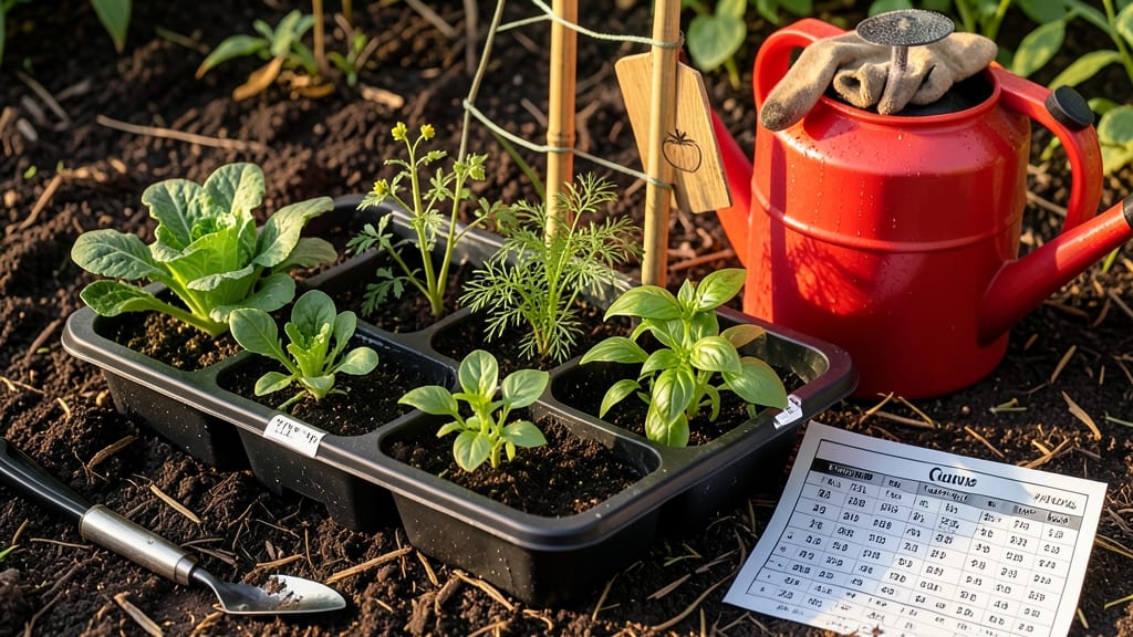 Vegetable Garden Planting Schedule: When to Sow by Hardiness Zone & Maturity Days