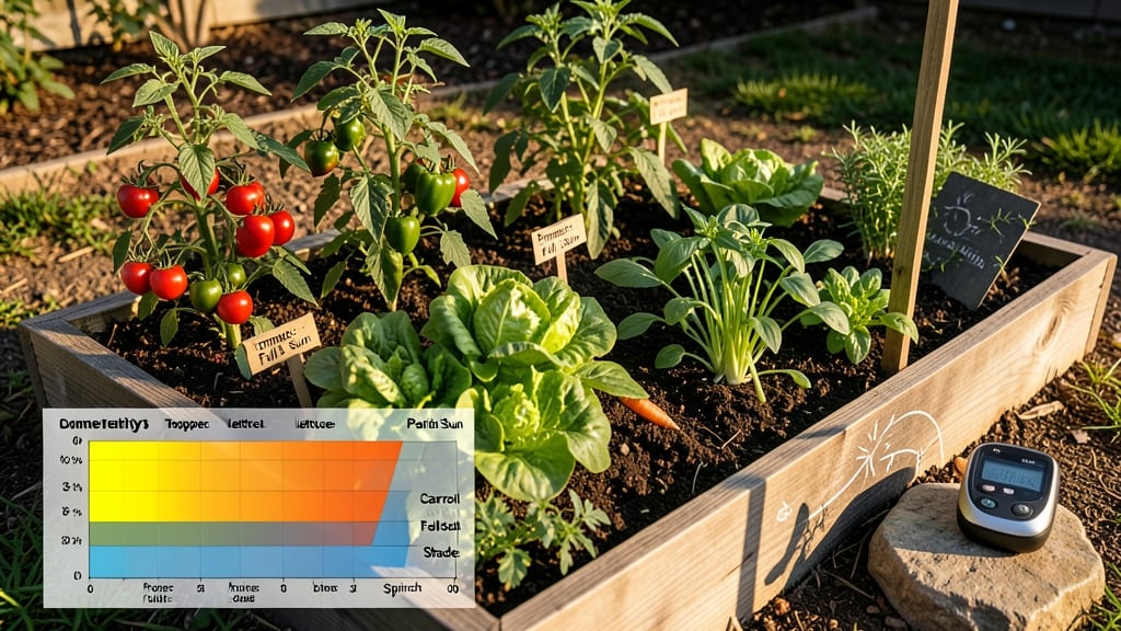 How Much Sun Does a Veggie Garden Need: Exact Hours by Plant Type