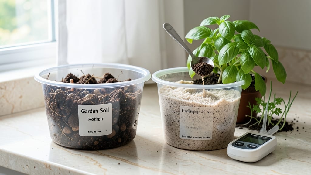 Can You Use Garden Soil as Potting Soil: Nutrient Risks and Better Alternatives