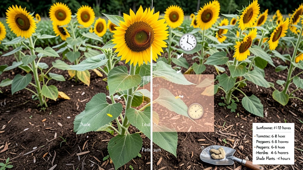 How Many Hours of Sunlight Do Gardens Need: Exact Light Ranges by Plant Type