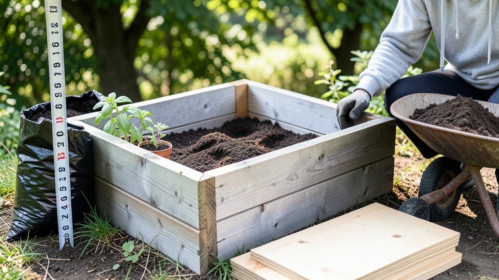 Raised Garden Bed Height: 4 Key Levels for Drainage, Root Space & Accessibility