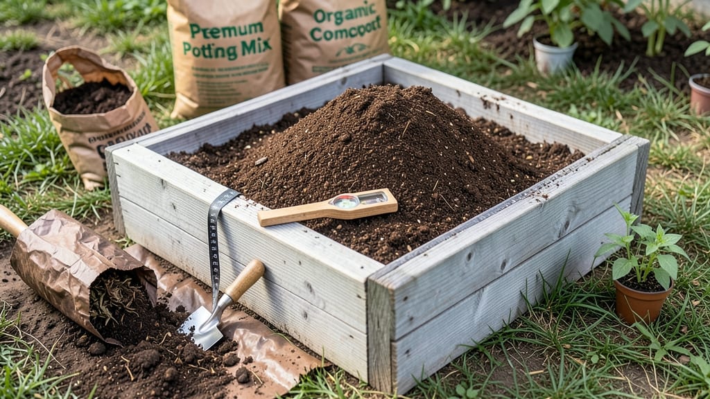 How Much Soil to Fill a Raised Garden Bed: Depth Guide by Plant Type and Root Needs