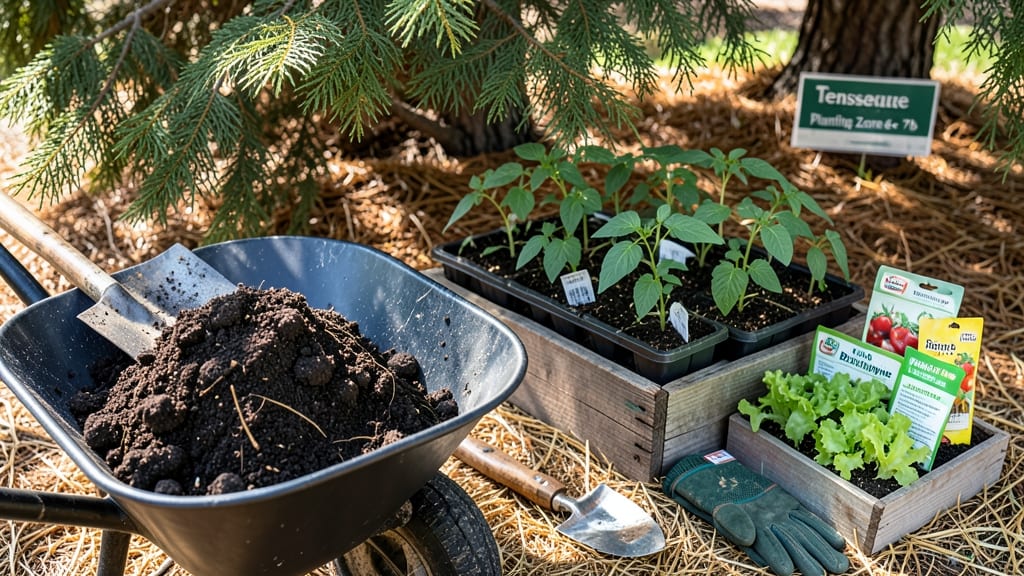 When Should I Plant My Garden in Tennessee: Last Frost Dates by Zone & Crop Type