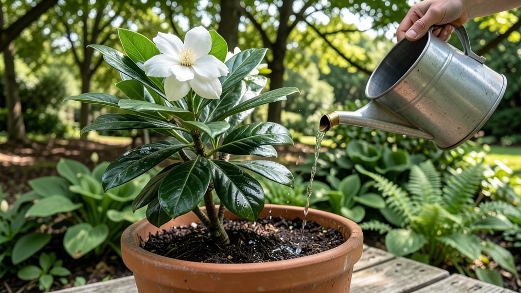 How Much Water Does a Gardenia Plant Need: Weekly Schedule for Thriving Blooms Without Root Rot