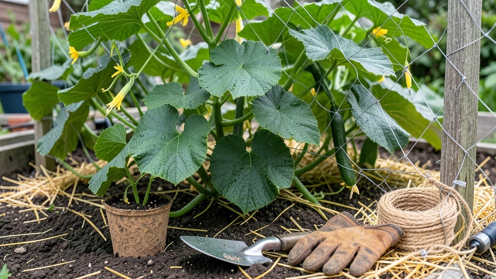 How to Plant Cucumbers in a Garden: Spacing and Trellis Hacks for Bigger Yields